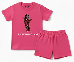 I Am What I Am Shorts Set