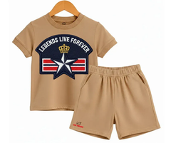 Legends Live Forever Shorts Set | Mini Minors Kintrends