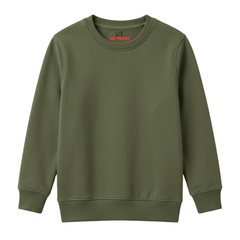 Plain 310GSM Cotton Fleece Sweatshirt