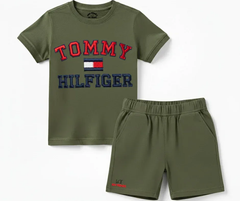 Tommy H Shorts Set (Not Embroidered) | Mini Minors Kin Trends