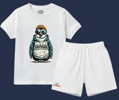 Southside Penguin Shorts Set | Kids T shirt and shorts | Mini Minors Kin Trends | Kintrends