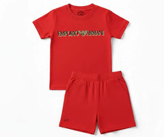 Empo Armni D1 Shorts Set (Not Embroidered) | Mini Minors Kin Trends