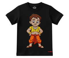 Chota Bheem T Shirt (Not Embroidered) Kids T shirt | Mini Minors Kin Trends | Kintrends