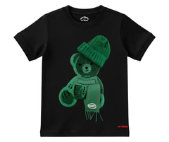 Greeny Bear Tee (Not Embroidered) Kids T shirt | Mini Minors Kin Trends | Kintrends