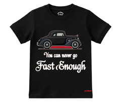 New Fast Enough Tee | Kids T shirt | Mini Minors Kin Trends | Kintrends