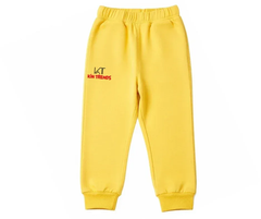Yellow Color Kids Cotton Trouser for boys and girls | Mini Minors Kintrends