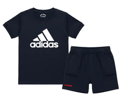Addi D2 Shorts Set | Kids T shirt and shorts | Mini Minors Kin Trends | Kintrends