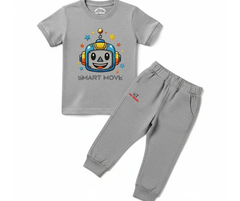 The Smart Move Robot Summer Tracksuit | Mini Minors Kintrends