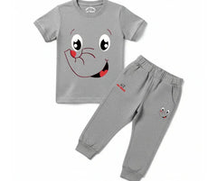 Elephant Smile Summer Tracksuit | Mini Minors Kintrends