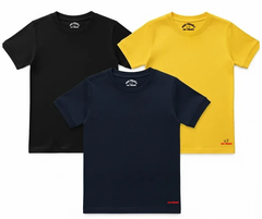 Pack Of 3 T Shirts for boys and girls | Mini Minors Kintrends