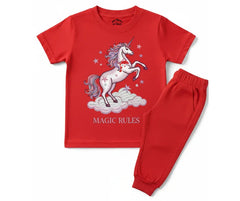 Magic Rules Summer Tracksuit (Not Embroidered) | Mini Minors Kintrends