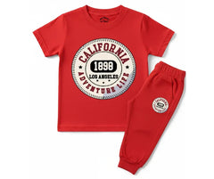 California 1898 Graphic Summer Tracksuit | Mini Minors Kintrends