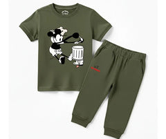 Beating Drums Tracksuit | Kids T shirt and trouser | Mini Minors Kin Trends | Kintrends