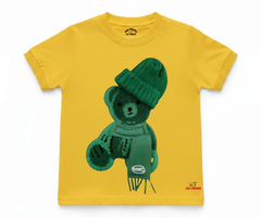Greeny Bear Tee (Not Embroidered) Kids T shirt | Mini Minors Kin Trends | Kintrends