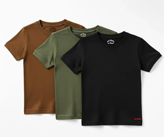 Pack Of 3 T Shirts for boys and girls | Mini Minors Kintrends