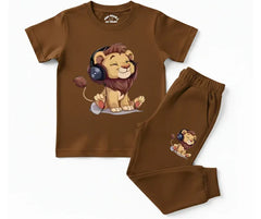 Music lover Tracksuit | Kids T shirt and trouser | Mini Minors Kin Trends | Kintrends