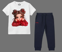 New Cute Doll Summer Tracksuit | Mini Minors Kintrends