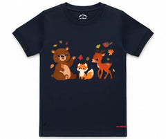 Woodland Friends Tee | Mini Minors Kintrends
