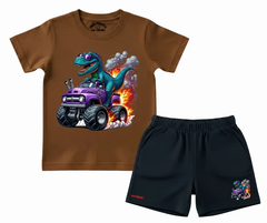 The Fossil & Fire Shorts Set | Mini Minors Kintrends