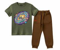The Cosmic Cat Summer Tracksuit | Mini Minors Kintrends