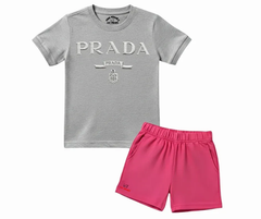 PRDA Shorts Set (Not Embroidered) | Mini Minors Kin Trends