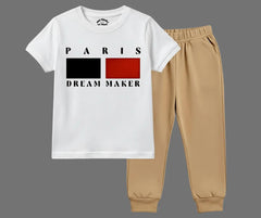 Paris Dream Maker Summer Kids Tracksuit | Mini Minors Kintrends