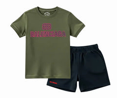 BCG Shorts Set (Not Embroidered) | Mini Minors Kin Trends