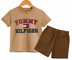 Tommy H Shorts Set (Not Embroidered) | Mini Minors Kin Trends