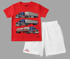 Trucks Shorts Set (Not Embroidered) | Mini Minors Kin Trends