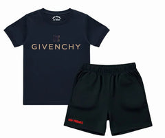 Gvenchy Shorts Set (Not Embroidered) | Mini Minors Kin Trends