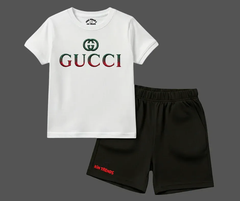 Guci Shorts Set (Not Embroidered) | Mini Minors Kin Trends