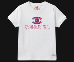 CHNL Tee (Not Embroidered) Kids T shirt | Mini Minors Kin Trends | Kintrends