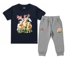 Wooly Friends Summer Tracksuit | Mini Minors Kintrends