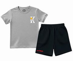 King D2 Summer shorts Set | Kids T shirt and shorts| Mini Minors Kintrends