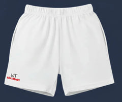 White cotton shorts for boys and girls | Mini Minors Kintrends