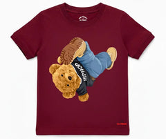 Hiphop Bear Short Sleeve Tee | Mini Minors Kintrends