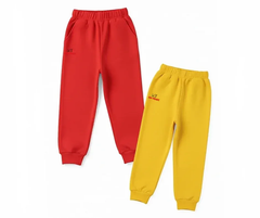 Pack of 2 kids summer trousers for boys and girls | Mini Minors Kintrends