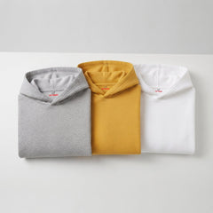 Pack Of 3 Kids Urban Streetwear Plain Winter Fleece Hoodies CC6