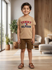 Tommy H Shorts Set (Not Embroidered) | Mini Minors Kin Trends