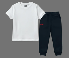 Contrast Color Plain Tracksuit | Mini Minors Kintrends
