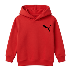 PMA Kids Red Sportswear Active Brand Silhouette Pullover Warm Hoodie