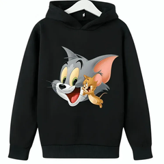 Tom & Jerry Fleece Hoodie - Kin Trends