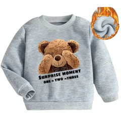 Surprise Moment Sweatshirt - Kin Trends
