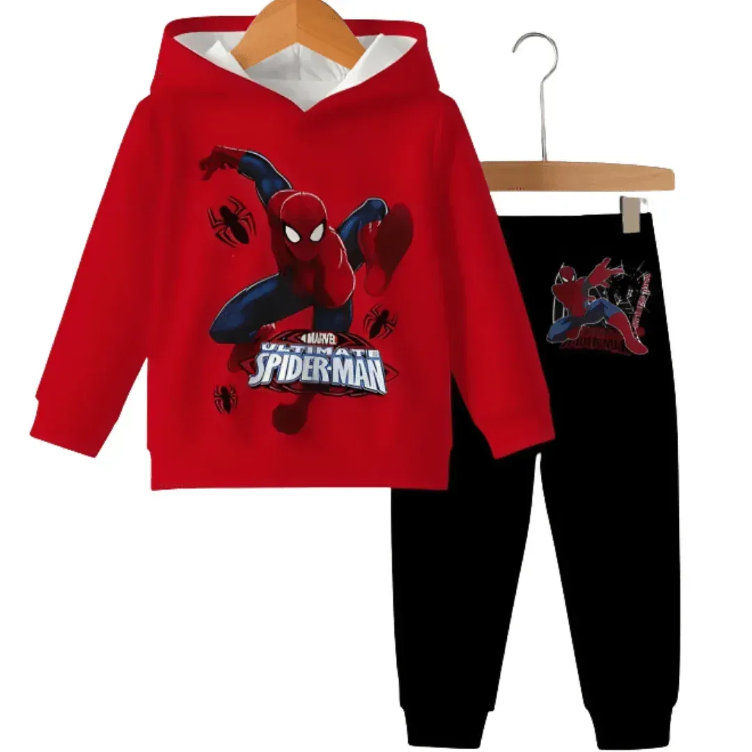 Spider Man Hoodie Tracksuit (Premium) - Kin Trends