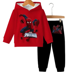 Spider Man Hoodie Tracksuit (Premium) - Kin Trends