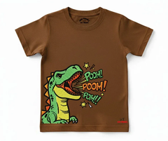 Roaring Dinosaur Short Sleeve Tee | Mini Minors Kintrends