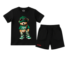 Stylish Bear Shorts Set | Kids T shirt and shorts | Mini Minors Kin Trends | Kintrends