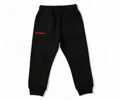 Black Color Kids Cotton Trouser for boys and girls | Mini Minors Kintrends