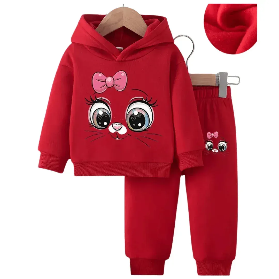 Beautiful Eyes Hoodie Tracksuit (Premium) - Kin Trends