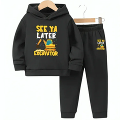See Ya Later Hoodie Tracksuit - Kin Trends